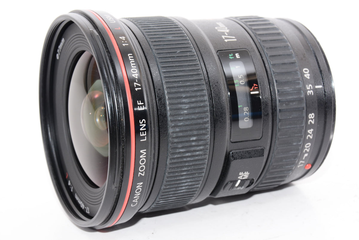 【外観特上級】Canon 広角ズームレンズ EF17-40mm F4L USM フルサイズ対応