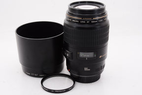 【外観特上級】Canon 単焦点マクロレンズ EF100mm F2.8 マクロ USM フルサイズ対応