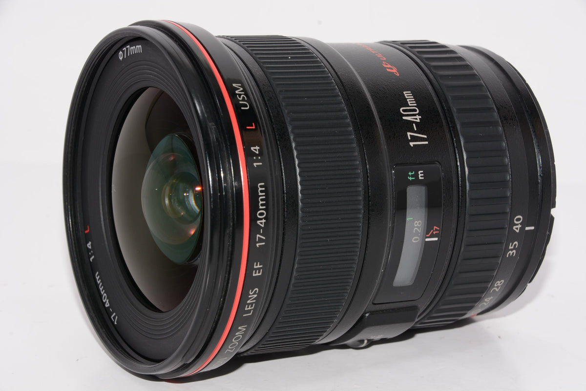 【外観特上級】Canon 広角ズームレンズ EF17-40mm F4L USM フルサイズ対応