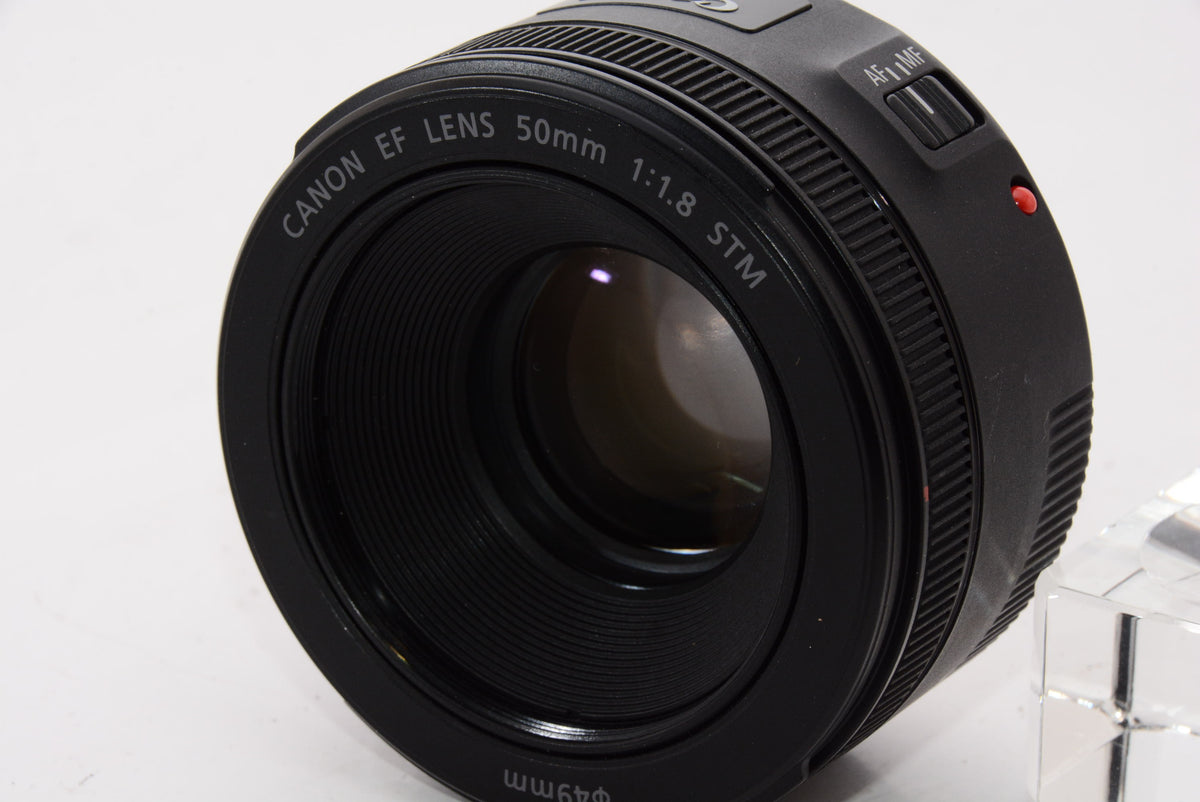 【外観特上級】Canon 単焦点レンズ EF50mm F1.8 STM フルサイズ対応 EF5018STM