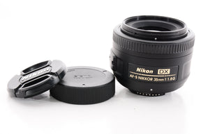 【外観特上級】Nikon 単焦点レンズ AF-S DX NIKKOR 35mm f/1.8G ニコンDXフォーマット専用