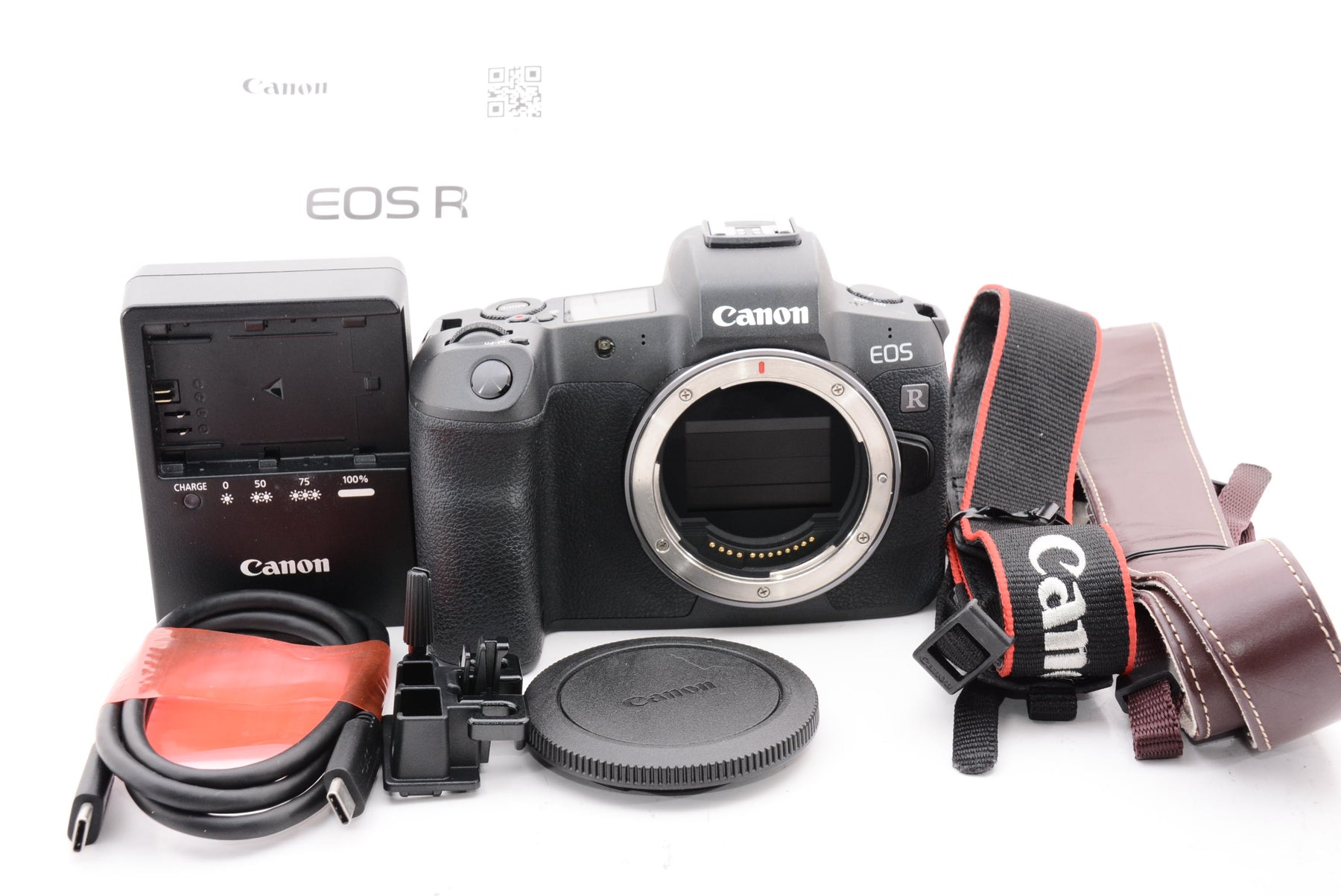 外観特上級】Canon ミラーレス一眼カメラ EOS R ボディー EOSR