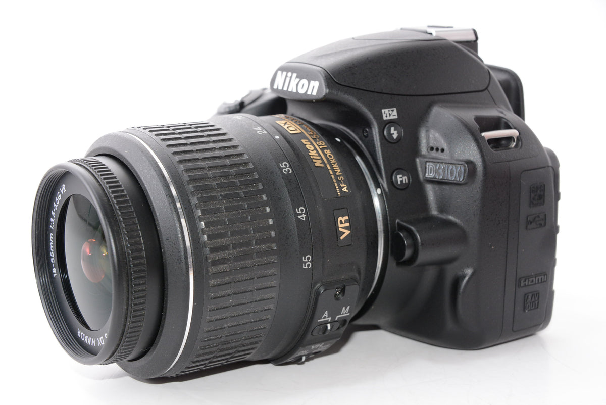 【外観特上級】Nikon デジタル一眼レフカメラ D3100 レンズキット D3100LK