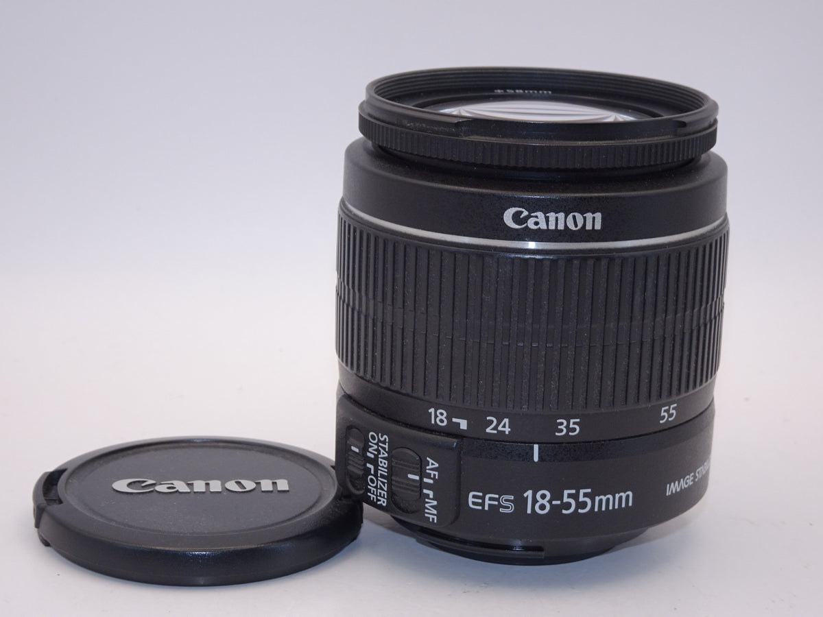 【外観特上級】Canon 標準ズームレンズ EF-S18-55mm F3.5-.5.6 IS II