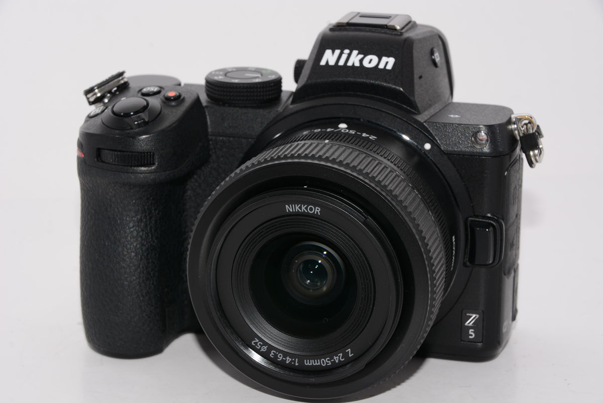 【ほぼ新品】Nikon ミラーレス一眼カメラ Z5 レンズキット NIKKOR Z 24-50mm f/4-6.3 付属 Z5LK24-50 ブラック