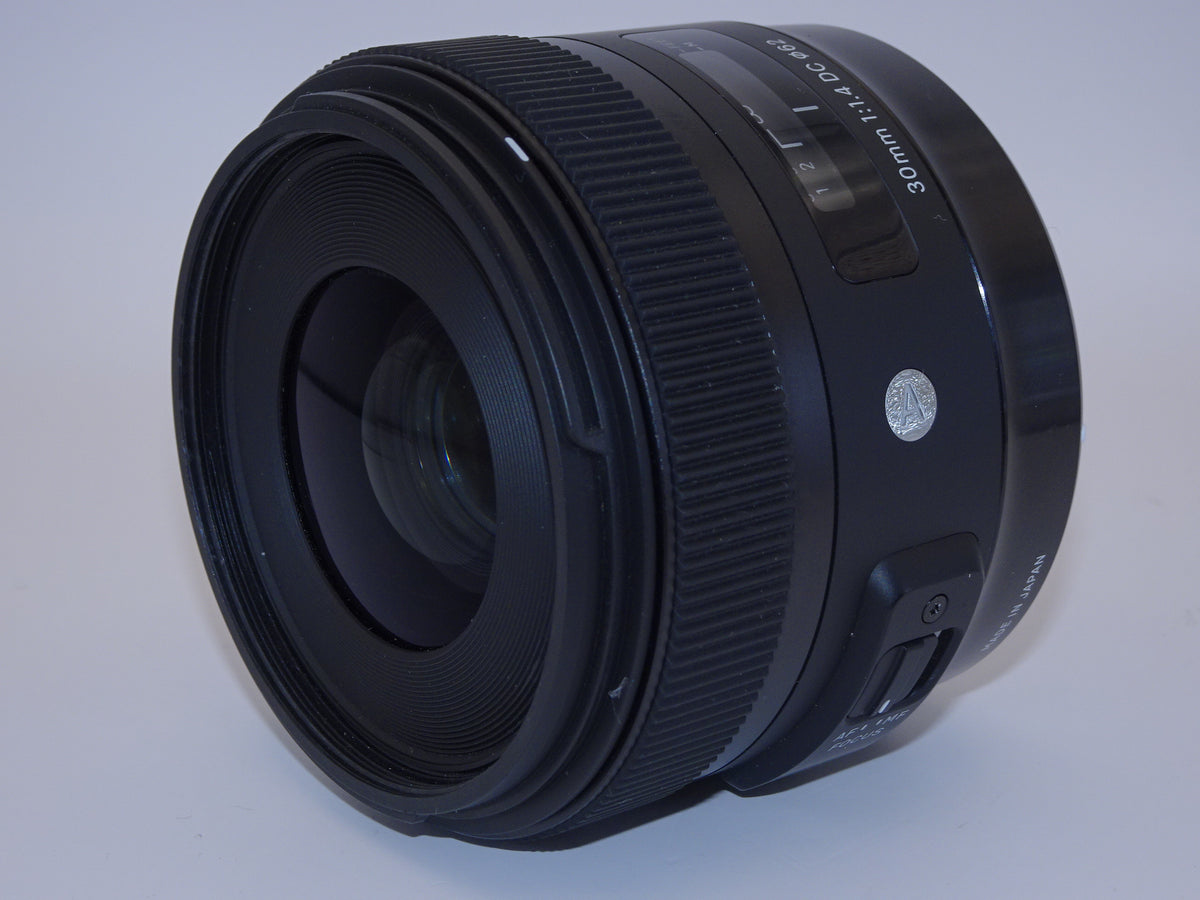 【外観特上級】SIGMA 単焦点レンズ Art 30mm F1.4 DC HSM キヤノン用 APS-C専用