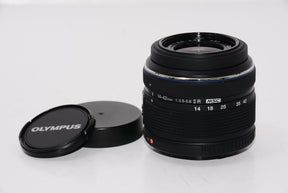 【外観特上級】OLYMPUS 標準ズームレンズ M.ZUIKO DIGITAL 14-42mm F3.5-5.6 II R ブラック