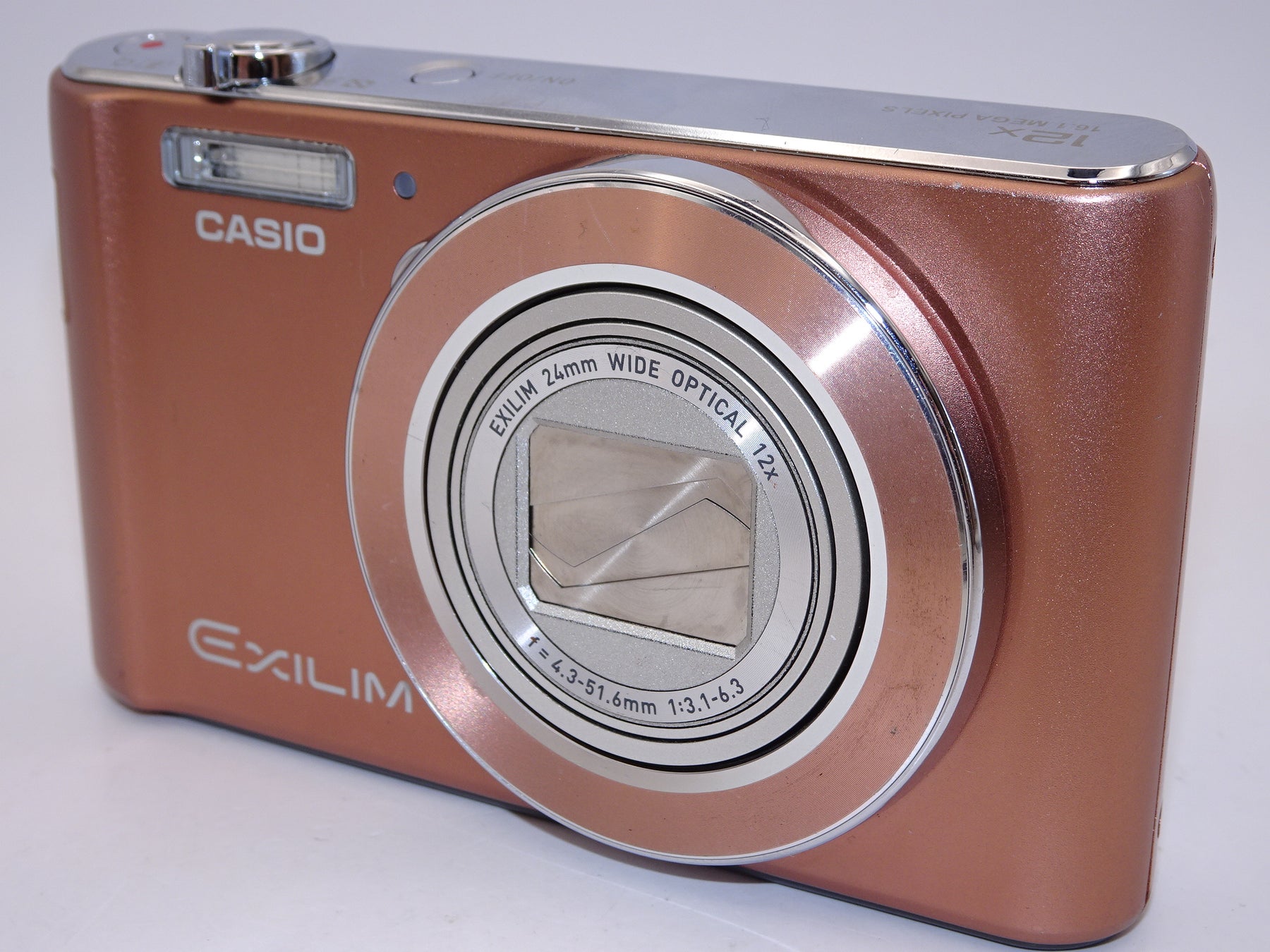 【外観特上級】CASIO デジタルカメラ EXILIM EXZS180BN EX-ZS180BN ブラウン