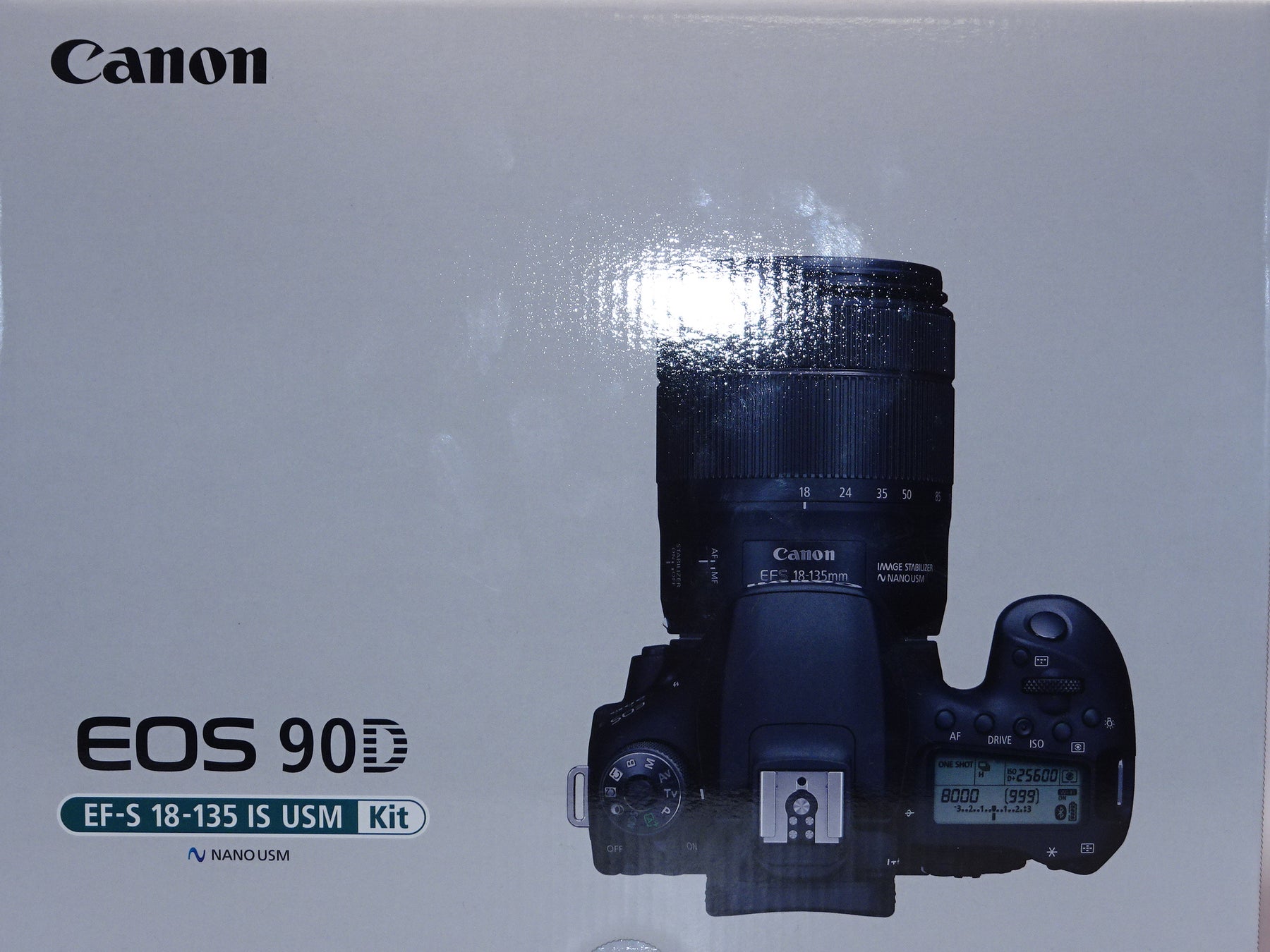 開封済み未使用品】Canon デジタル一眼レフカメラ EOS 90D EF-S18-135
