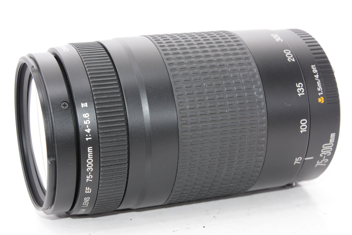 【外観特上級】Canon キヤノン ズームレンズ EF 75-300mm F4-5.6 Ⅱ USM