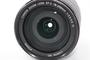 【外観並級】Canon 望遠ズームレンズ EF-S18-200mm F3.5-5.6 IS APS-C対応