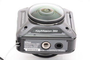 【オススメ】Nikon 防水アクションカメラ KeyMission 360 BK ブラック