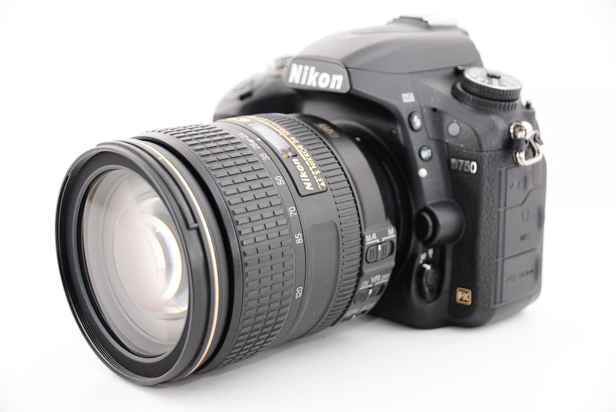 【外観特上級】Nikon デジタル一眼レフカメラ D750 24-120VR レンズキット AF-S NIKKOR 24-120mm f/4G ED VR 付属 D750LK24-120