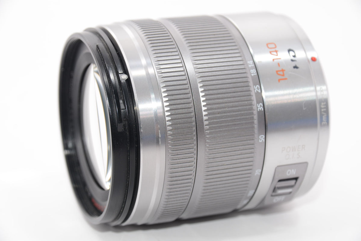 【外観特上級】パナソニック 標準ズームレンズ マイクロフォーサーズ用 ルミックス G VARIO 14-140mm/F3.5-5.6 ASPH./POWER O.I.S. シルバー H-FS14140-S