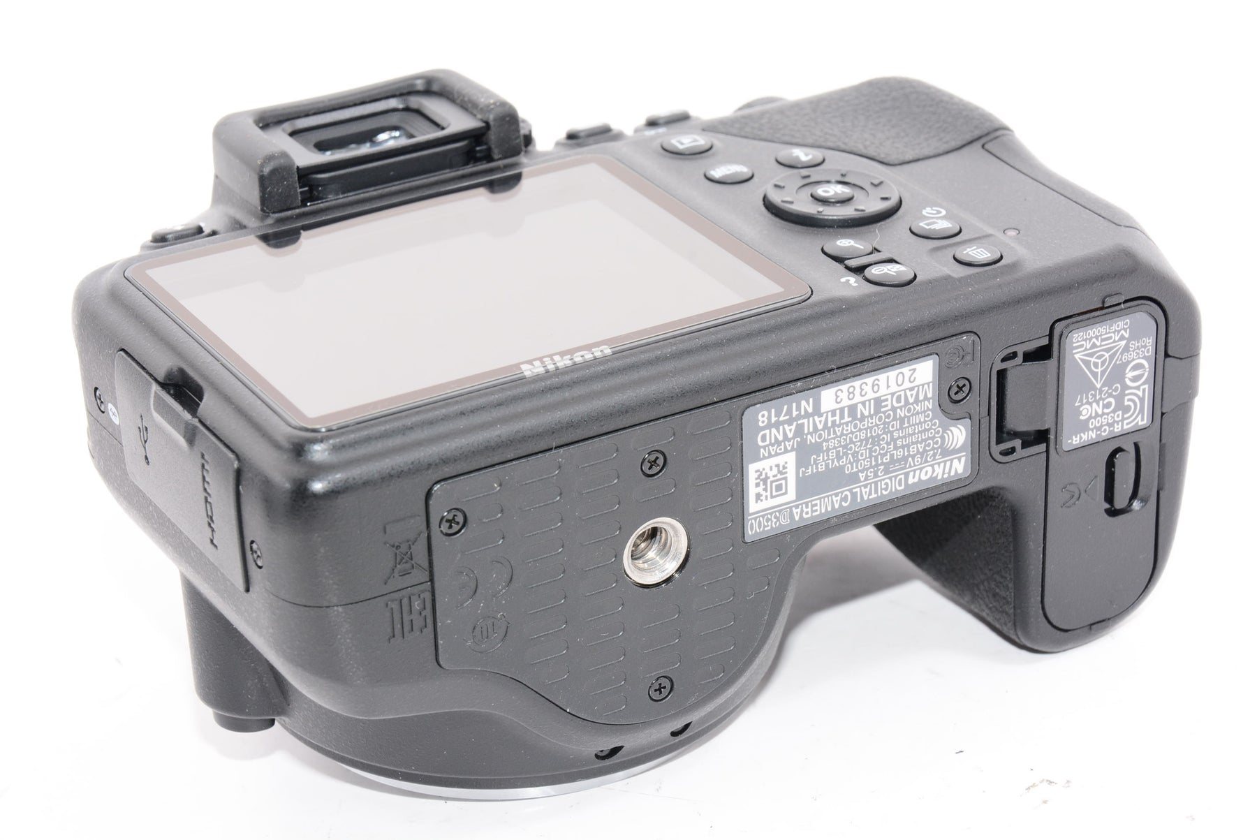 【外観特上級】Nikon デジタル一眼レフカメラ D3500 AF-P 18-55 VR レンズキット D3500LK