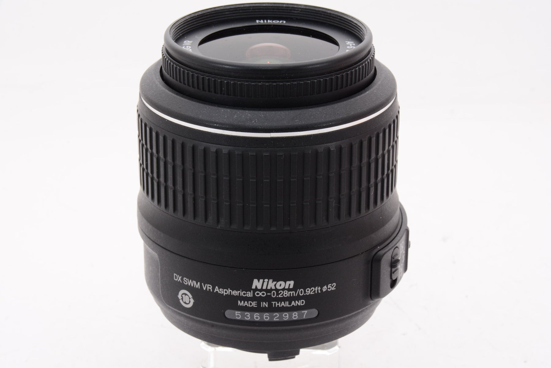 【外観特上級】Nikon 標準ズームレンズ AF-S DX NIKKOR 18-55mm f/3.5-5.6G VR ニコンDXフォーマット専用