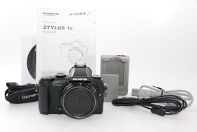 【外観特上級】OLYMPUS デジタルカメラ STYLUS-1S 28-300mm 全域F2.8 光学10.7倍ズーム ブラック STYLUS-1S BLK