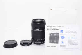 【外観特上級】Canon 望遠ズームレンズ EF-S55-250mm F4-5.6 IS II