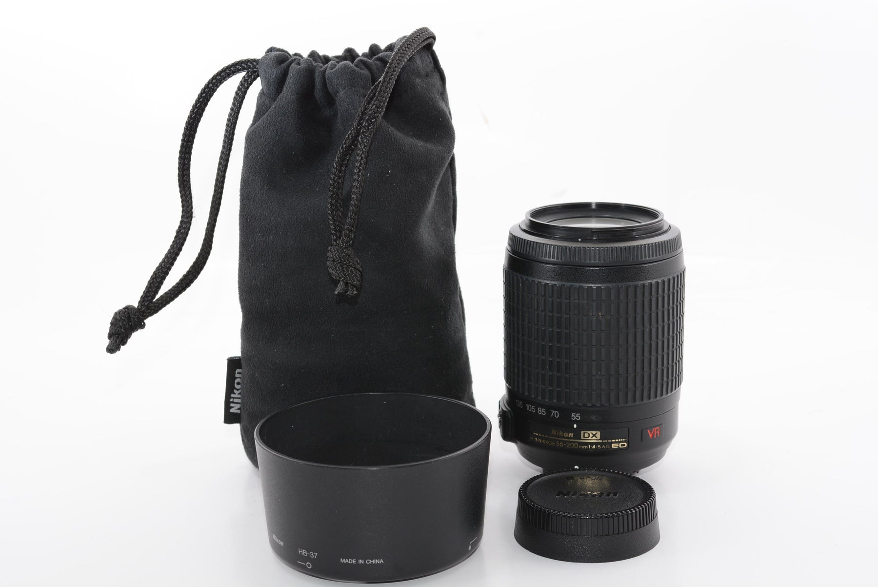 【外観特上級】Nikon 望遠ズームレンズ AF-S DX VR Zoom Nikkor 55-200mm f/4-5.6G IF-ED ニコンDXフォーマット専用