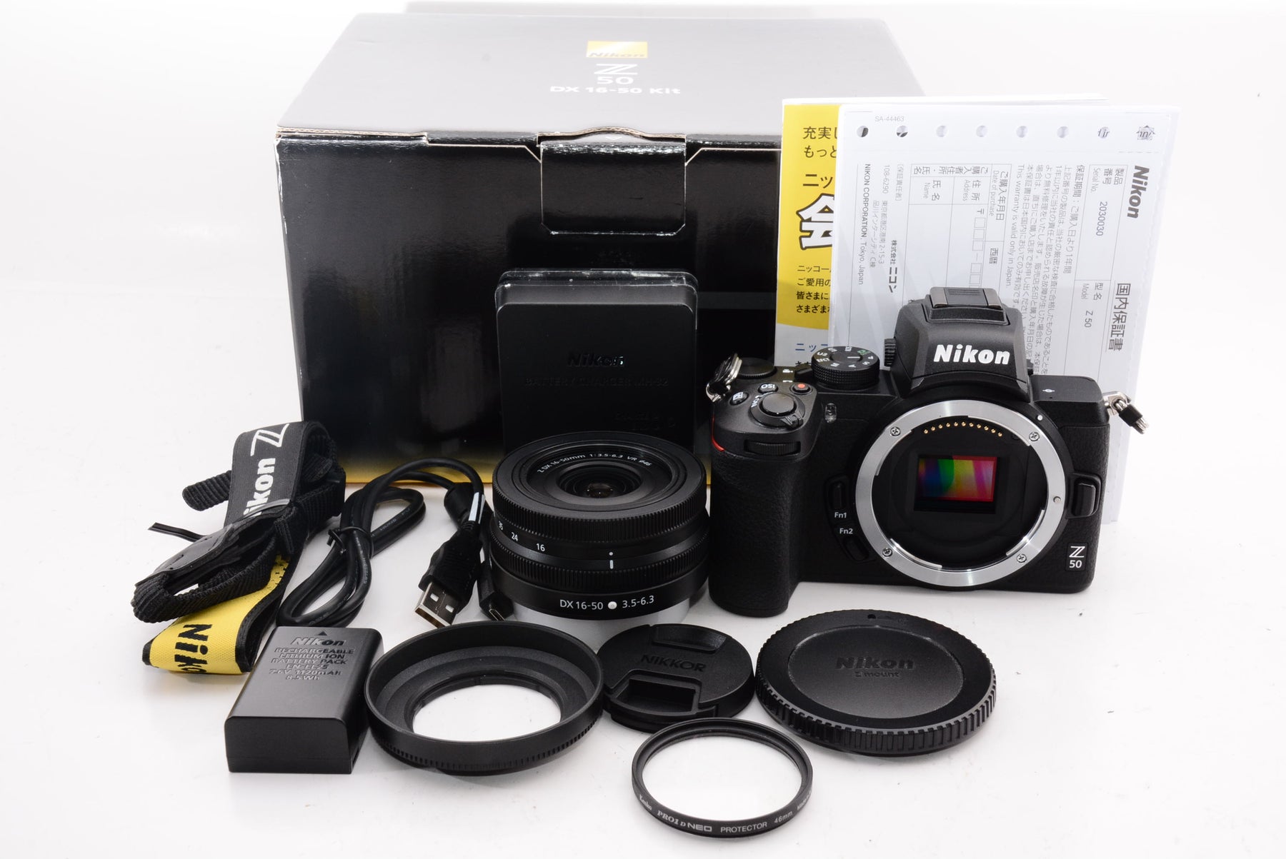 ほぼ新品】Nikon ミラーレス一眼カメラ Z50 レンズキット NIKKOR Z DX