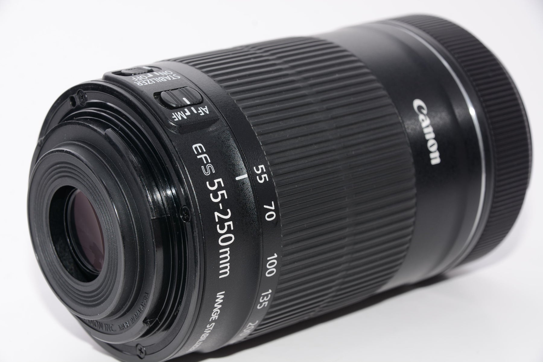 キャノン Canon EF-S 55-250 STM 望遠ズームレンズ - レンズ(ズーム)