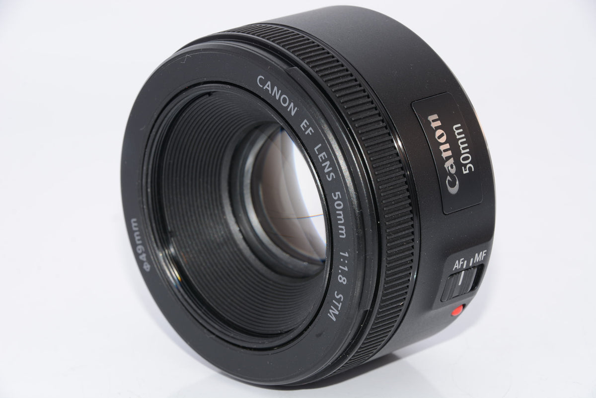 【外観特上級】Canon 単焦点レンズ EF50mm F1.8 STM フルサイズ対応 EF5018STM