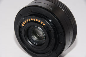 【外観特上級】パナソニック 標準ズームレンズ マイクロフォーサーズ用 ルミックス G VARIO 12-32mm/F3.5-5.6 ASPH./MEGA O.I.S. ブラック H-FS12032-K