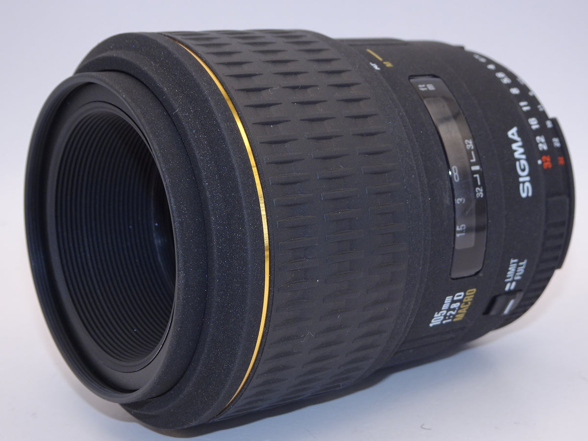 【外観特上級】SIGMA シグマ AF 105mm F2.8 D EX MACRO ニコン用