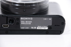 【外観特上級】ソニー SONY デジタルカメラ DSC-WX500 光学30倍ズーム 1820万画素 ブラック Cyber-shot DSC-WX500 BC