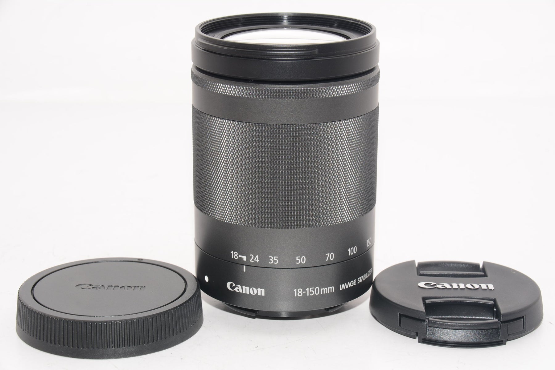 【外観特上級】Canon 望遠ズームレンズ EF-M18-150mm F3.5-6.3 IS STM ミラーレス専用 グラファイト