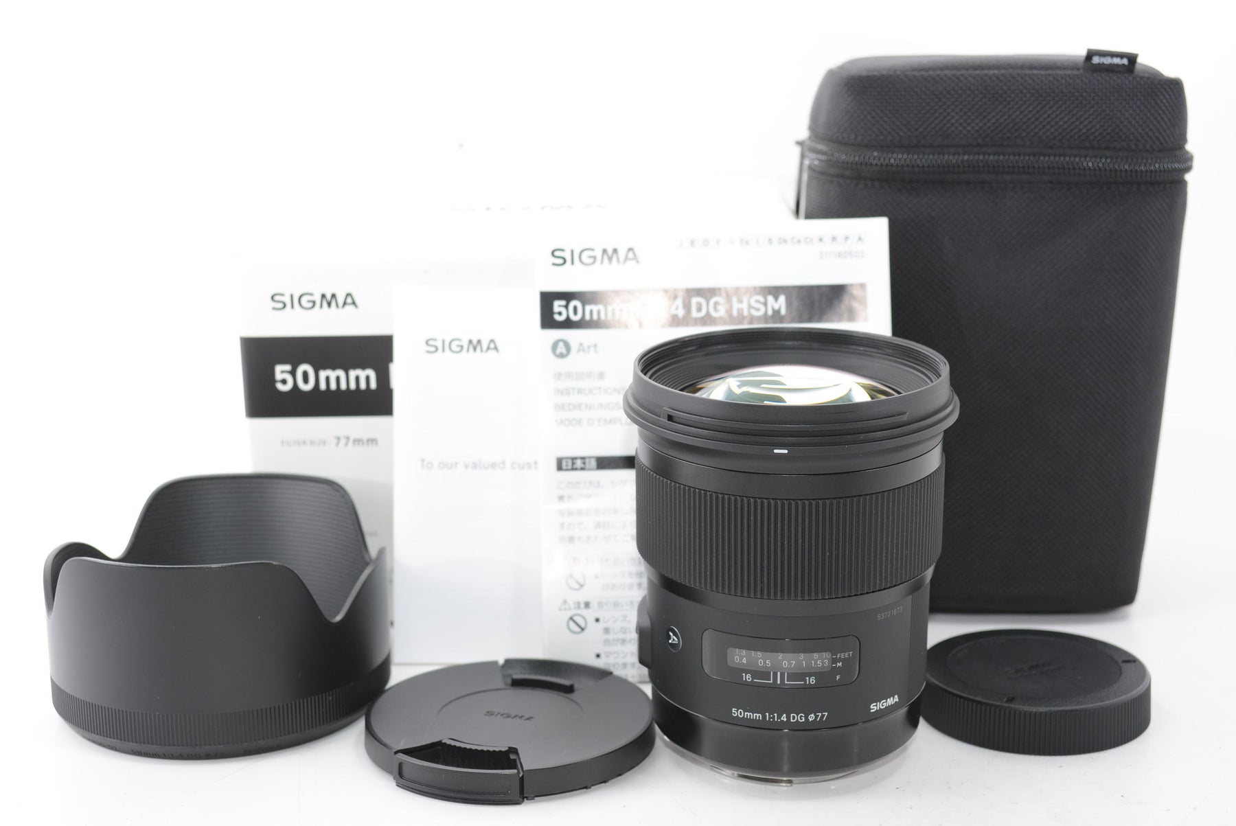 【外観特上級】SIGMA 単焦点標準レンズ Art 50mm F1.4 DG HSM キヤノン用 フルサイズ対応 311544