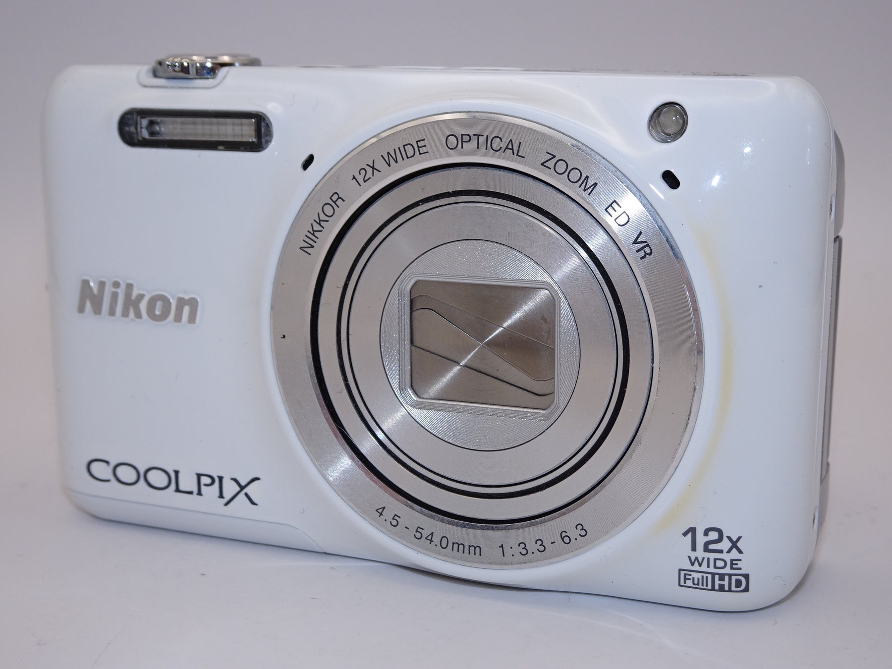 【外観並級】Nikon クールピクス S6600WH ナチュラルホワイト
