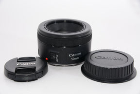 【外観特上級】Canon 単焦点レンズ EF50mm F1.8 STM フルサイズ対応 EF5018STM