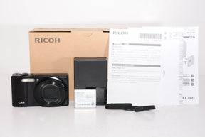 【オススメ】RICOH デジタルカメラ CX4 ブラック CX4BK 1000万画素裏面照射CMOS 光学10.7倍ズーム 広角28mm 3.0型液晶 高速連写