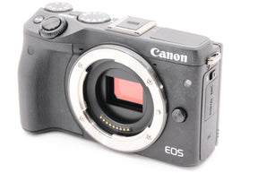 【外観特上級】Canon ミラーレス一眼カメラ EOS M3 ボディ(ブラック) EOSM3BK-BODY