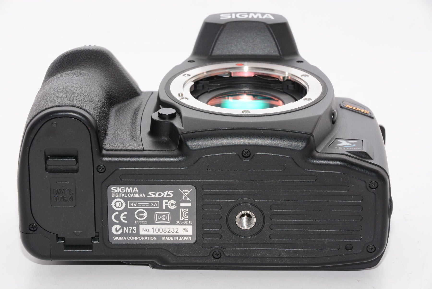 外観特上級】シグマ デジタル一眼レフカメラ SD15 ボディ SD15 Body
