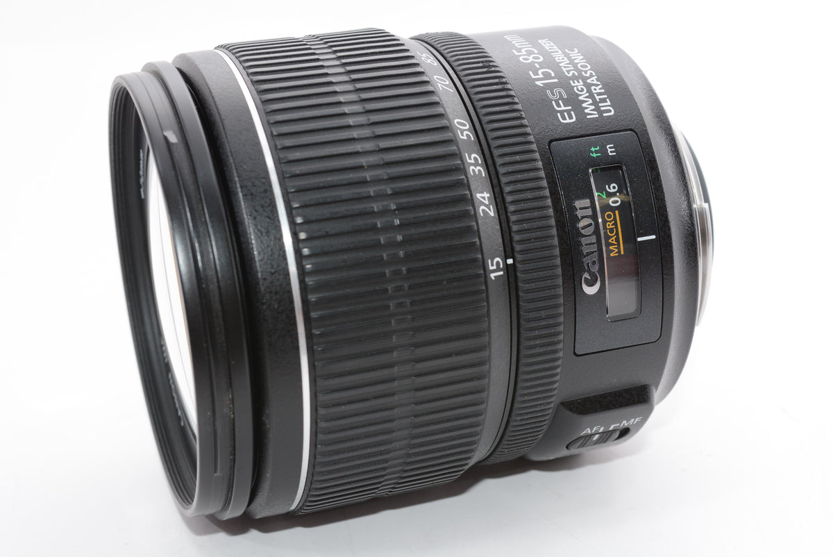 【外観特上級】Canon 広角ズームレンズ EF-S15-85mm F3.5-5.6 IS USM APS-C対応