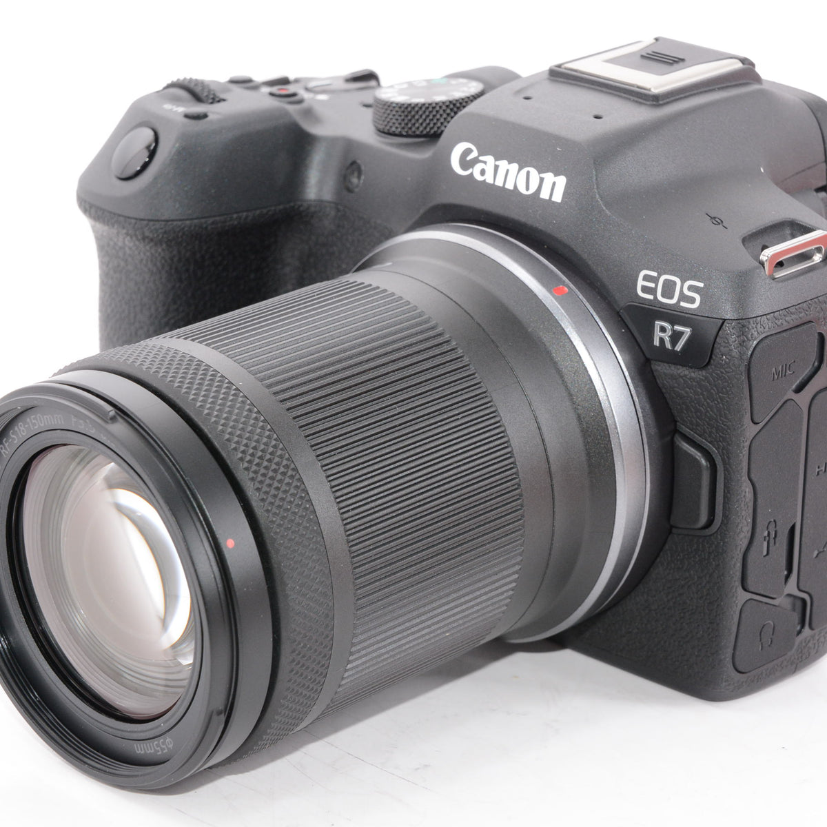 ほぼ新品】Canon (キャノン) ミラーレス一眼カメラ EOS R7 RF-S18