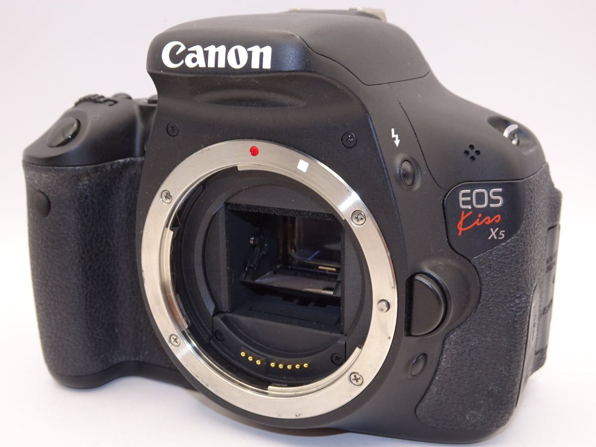 【外観特上級】Canon デジタル一眼レフカメラ EOS Kiss X5 レンズキット