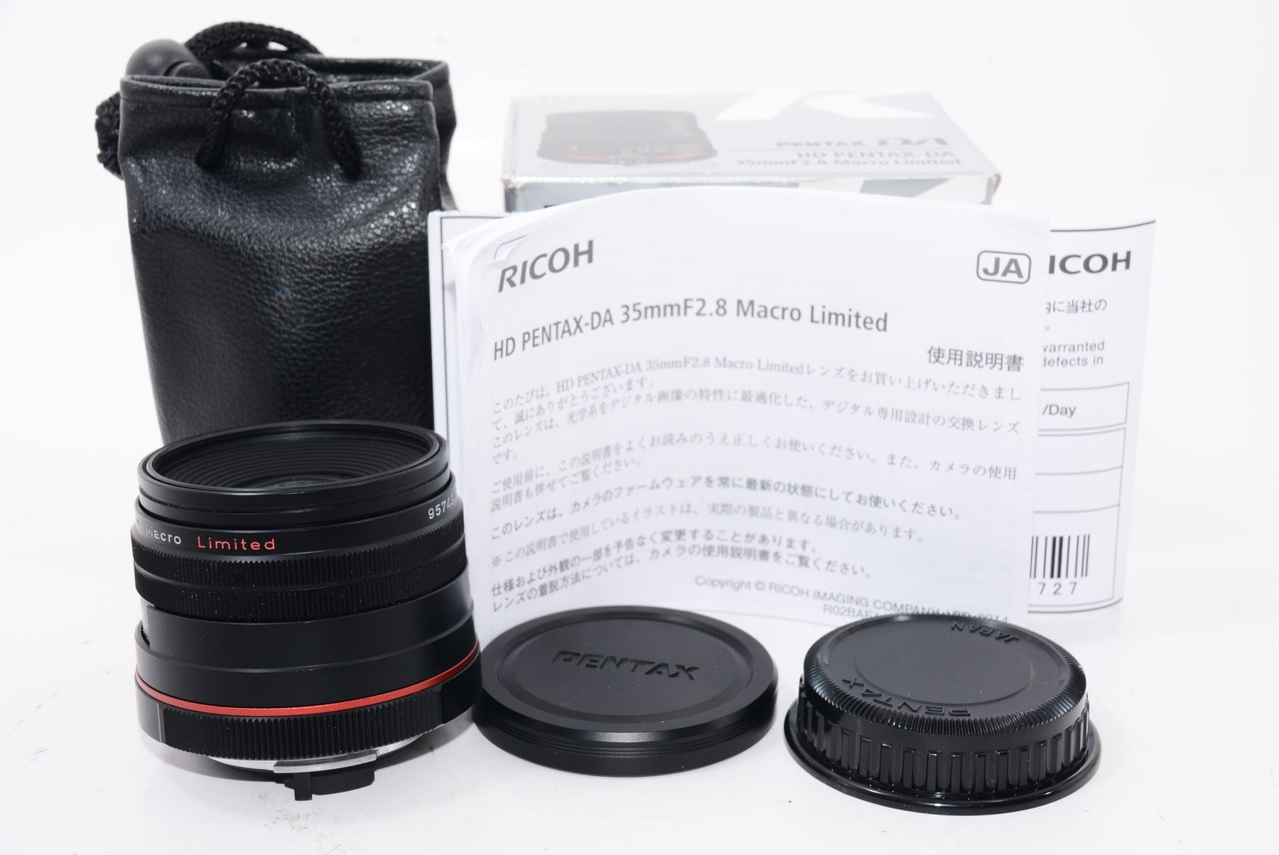 【外観特上級】PENTAX リミテッドレンズ 標準単焦点マクロレンズ HD PENTAX-DA35mmF2.8 Macro Limited ブラック Kマウント APS-Cサイズ 21450