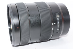 【外観特上級】ソニー 標準ズームレンズ E 16-55mm F2.8 ソニー Eマウント用レンズ(APS-Cサイズ用) SEL1655G