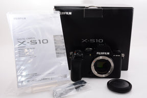 【外観特上級】FUJIFILM ミラーレスデジタルカメラ X-S10 ボディ F X-S10 ブラック