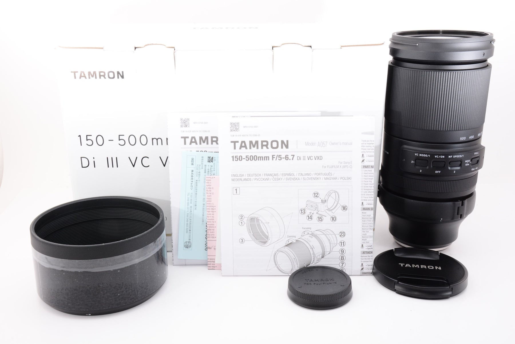 外観特上級】タムロン 150-500mm F5-6.7 DiIII VC VXD A057X (フジ