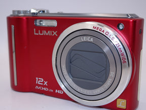 【外観特上級】パナソニック デジタルカメラ LUMIX (レッド)DMCTZ7R DMC-TZ7-R