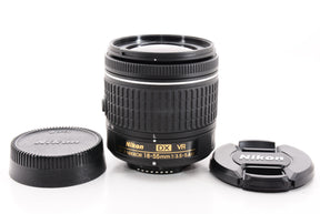 【外観特上級】Nikon 標準ズームレンズ AF-P DX NIKKOR 18-55mm f/3.5-5.6G VR ニコンDXフォーマット専用