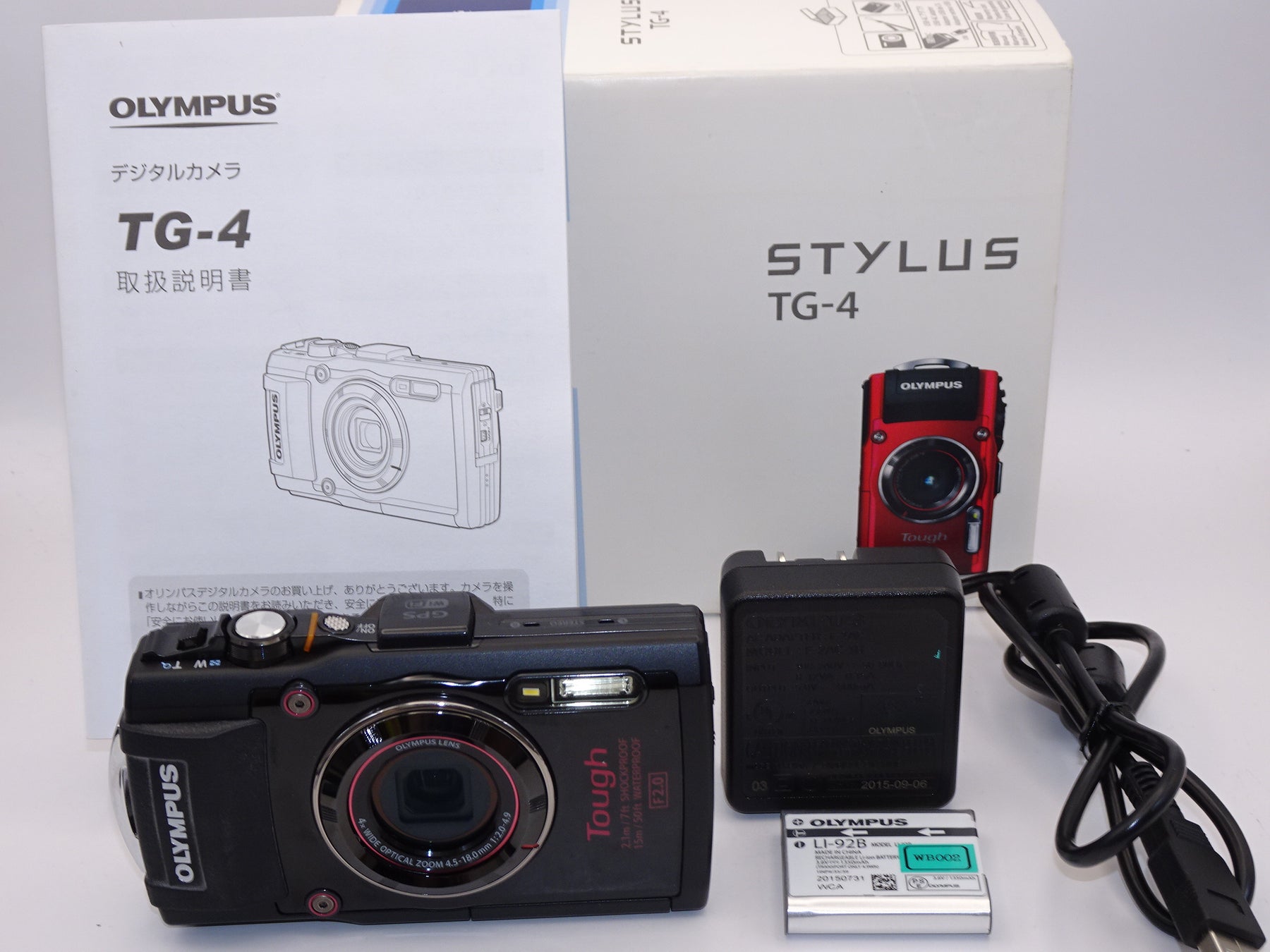 【外観特上級】OLYMPUS デジタルカメラ STYLUS TG-4 Tough ブラック