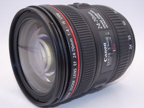 【外観特上級】Canon 標準ズームレンズ EF24-70mm F4 L IS USM フルサイズ対応