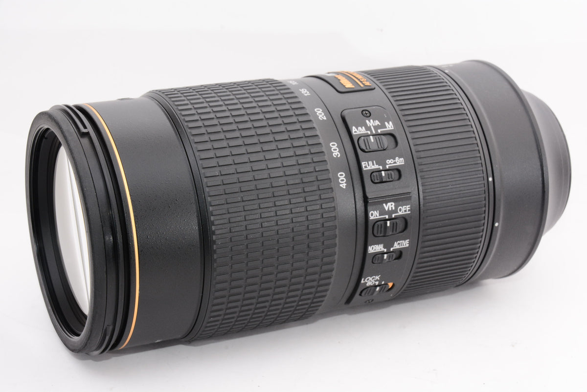 【外観特上級】Nikon 望遠ズームレンズ AF-S NIKKOR 80-400mm f/4.5-5.6G ED VR フルサイズ対応