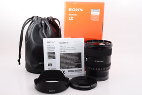 【ほぼ新品】ソニー SONY 単焦点レンズ FE 20mm F1.8 G Eマウント35mmフルサイズ対応 SEL20F18G