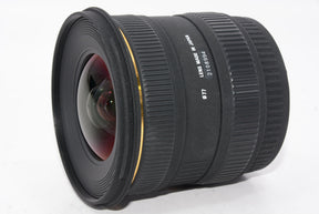 【外観特上級】SIGMA 超広角ズームレンズ 10-20mm F4-5.6 EX DC HSM キヤノン用 APS-C専用 201272